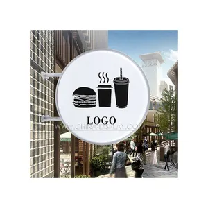Best Seller Cheap Personalized Panel Light Led Signboard Outdoor Advertising Sign Boards Square Round Vacuum Forming Light Box