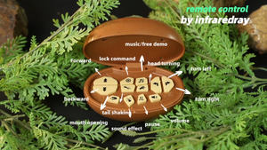 Jouet dinosaure RC programmable T-Rex 6CH avec télécommande infrarouge, robot dinosaure avec 50 actions programmables, jouet éducatif STEM pour enfants - Product Image 5