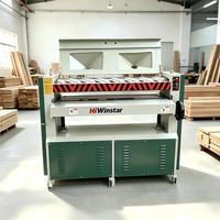 Raboteuse à bois robuste à simple face, machine automatique de rabotage du bois pour le calibrage des surfaces de panneaux en bois massif