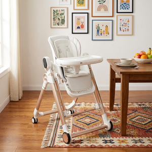 <span class=keywords><strong>Chaise</strong></span> haute pour bébé avec contrôle musical, plateau écologique, portable, réglable en hauteur, <span class=keywords><strong>chaise</strong></span> haute haut de gamme et multifonctionnelle 3 en 1 - Product Image 1