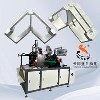 Équipement de traitement PLC servo pour la perçage, le taraudage, le fraisage et la découpe de supports d'angle d'extension pour fenêtres et portes en aluminium sur mesure