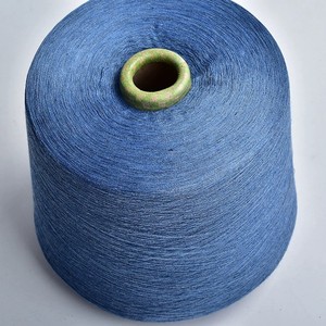 Chất Lượng Cao 100% <span class=keywords><strong>Polyester</strong></span> Sợi 32S/21S Quay Tái Chế Sợi Nhuộm Cho Vớ Và Dệt Kim May - Product Image 2