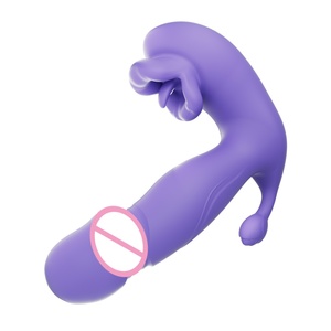 Nuevo Vibrador de Succión Clitoriana 3 en 1 con Diseño de Exportación, 7 Velocidades, Estimulador de Punto G, Vibrador de Lengua con Forma de Boca y Dildo - Product Image 5