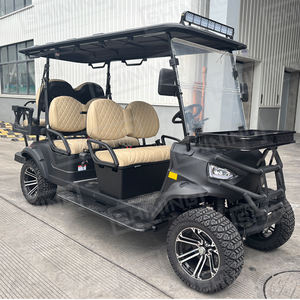 Shininglsv Nouveau design Chariot utilitaire à essence Voiture de golf 6 passagers Buggies 400CC Voiturette de golf 6 places levée au gaz - Product Image 3