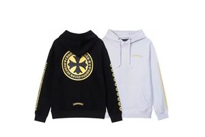 <span class=keywords><strong>Felpa</strong></span> <span class=keywords><strong>con</strong></span> cappuccio casual Chrome Hearts 2024 <span class=keywords><strong>con</strong></span> <span class=keywords><strong>cerniera</strong></span>, 100% cotone, stampa digitale a tinta unita, vestibilità ampia per la stagione invernale - Product Image 6