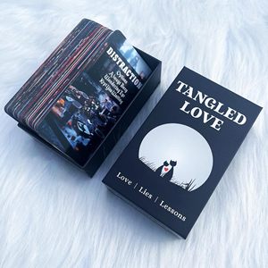 Baraja de Oráculos Toxic Love de 78 <span class=keywords><strong>Cartas</strong></span> Personalizadas al por Mayor, Guía Emocional para Relaciones, <span class=keywords><strong>Cartas</strong></span> de Papel Portátiles con Impresión a Todo Color, OEM - Product Image 2