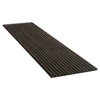 Panneau décoratif en bois Polyester ondulé, acoustique, insonorisant, pour hôtel, prix d'usine