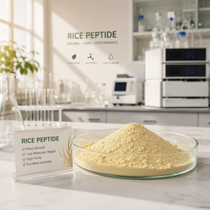 Poudre de collagène de riz en gros, extrait végétal, riche en protéines, qualité alimentaire, soluble dans <span class=keywords><strong>l</strong></span>'eau pour complément nutritionnel et boisson - Product Image 4