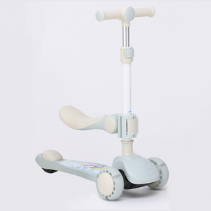 Patinete Moderno para Niños con Maleta, de 3 a 8 Años, de Plástico y Acero, Plegable, para <span class=keywords><strong>Viajes</strong></span> y Actividades al Aire Libre - Product Image 1