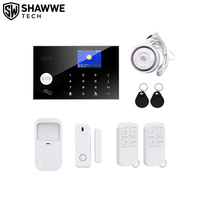 Alarma Antirrobo Inalámbrica de 433MHz, Sensor Infrarrojo para Puertas y Ventanas, Sistema de Seguridad Remoto para el Hogar