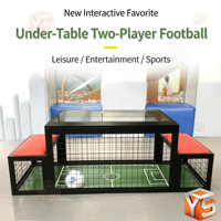 ZDYS Table de football de salle de jeux intérieure en métal, très vendue, excellent rapport qualité-prix, version anglaise