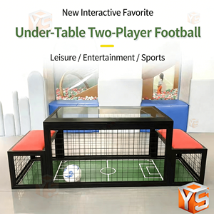 ZDYS Table de football de salle de jeux intérieure en métal, très vendue, excellent rapport qualité-prix, version anglaise - Product Image 5