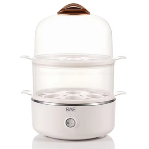 Vaporera Eléctrica para Huevos de 350W con Diseño de Doble Bandeja Vertical y Calentamiento Estable para la Preparación Diaria de Huevos - Product Image 2