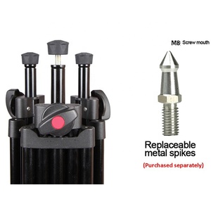 Profesional soporte de la cámara del trípode precio Mini móvil de aluminio <span class=keywords><strong>Dslr</strong></span> Cámara trípode - Product Image 6