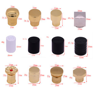 Premium perfume zamac CAPS fabricantes de lujo perfume Cap tapa de metal para botella de vidrio - Product Image 2