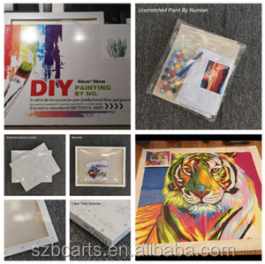 Usine En Gros 30x40 40x50 <span class=keywords><strong>Cerf</strong></span> Animaux Personnalisés Arc-En-Lion Peint À La Main DIY <span class=keywords><strong>Peinture</strong></span> À L'huile <span class=keywords><strong>par</strong></span> Numéros pour Enfants Adultes - Product Image 6