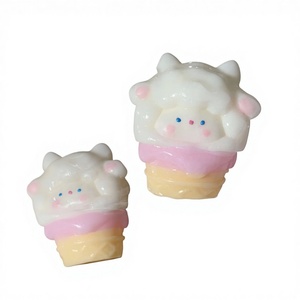 Toy Kawaii Lamb-Shape Super Sticky Portable Squeeze Creative <b>Squishy</b> Gift TPR Material for Kids Adults Stress Relief Ice-Cream - Product Image 3