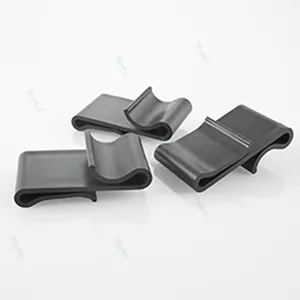 Schwarzer PVC-Kunststoff-Kunststoff-Power-Wing-Clip für Draht korb clips