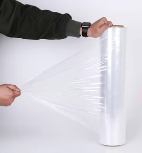 Machine Grade Soft Moisture Proof Cast <b>Plastic</b> Film Wrapping Stretch <b>Wrap</b> for Pallet Moving - Product Image 3