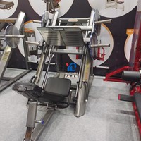 YG FITNESS YG-6049 Machine de presse à jambes commerciale à 45 degrés, à charge par plaques, capacité 300 kg, pour salle de sport