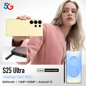 Original S25 Ultra 5g điện thoại thông minh <span class=keywords><strong>Dual</strong></span> Sim 16GB + 1TB lưu trữ lớn Deca <span class=keywords><strong>Core</strong></span> 120Hz HD hiển thị 108mp máy ảnh chơi game mới - Product Image 4