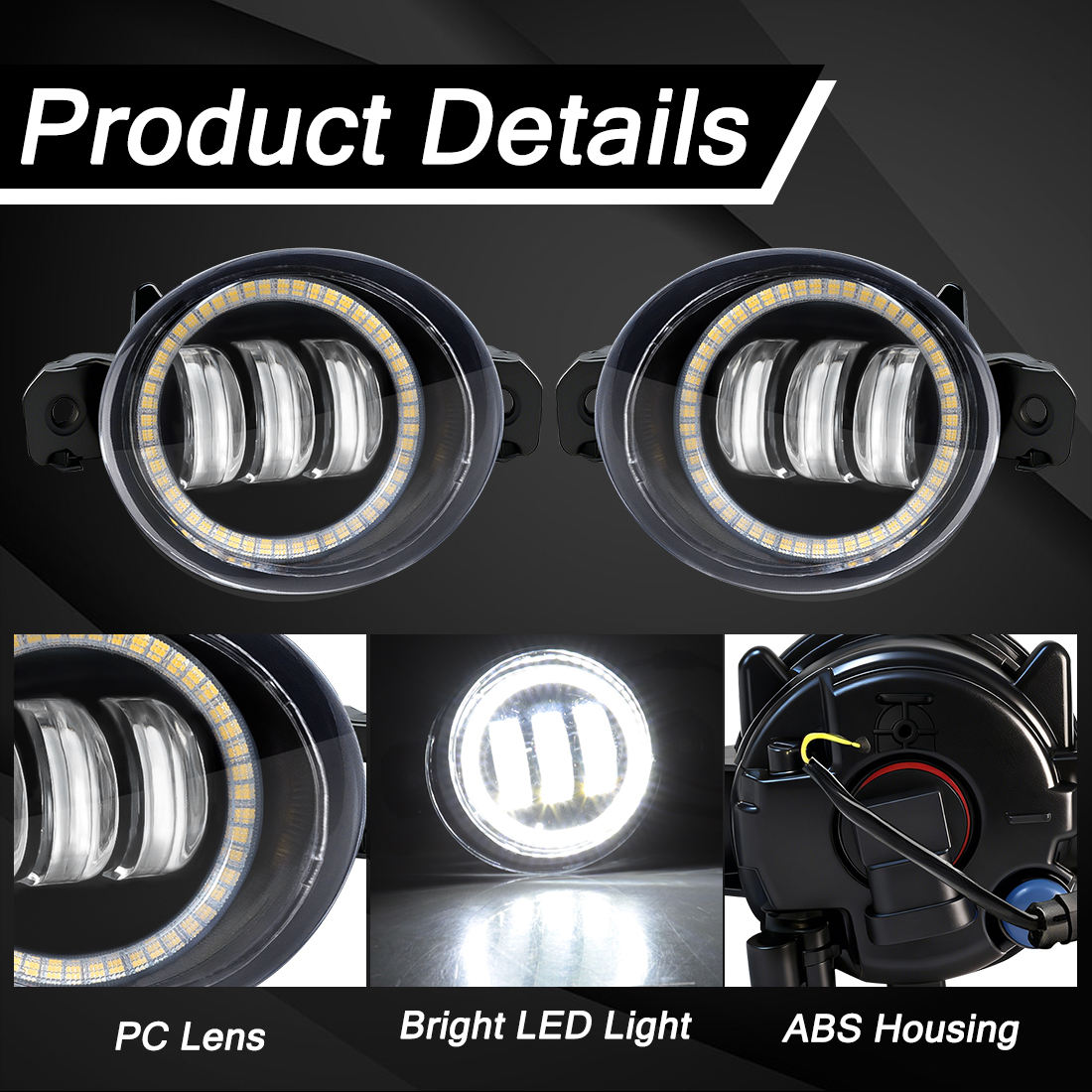 Luz blanca Ojos de ángel blancos.