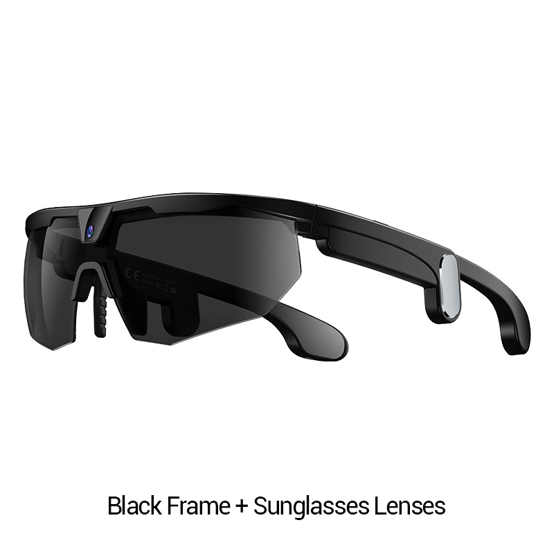 Montura Negra + Lentes de Sol