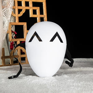 Masque d'émotion en résine synthétique imprimé en 3D, masque facial complet pour adulte, accessoires de script, accessoires de fête, personnalisation - Product Image 3