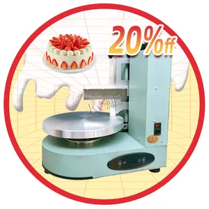 Birthday Cake Cream Daubing Machine Crepe Cake Topper Cream Scribbling Plastering Machine