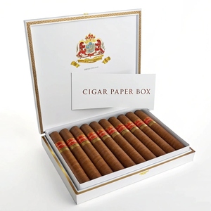 Caja de cigarros rígida de lujo de diseño personalizado Premium Lipack, caja magnética de cartón para envoltura de cigarros - Product Image 5