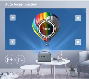Projecteur Android <span class=keywords><strong>Windows</strong></span> double systèmes 600 ANSI Lumens LCD Home Cinéma Projecteur portable intelligent - Product Image 5