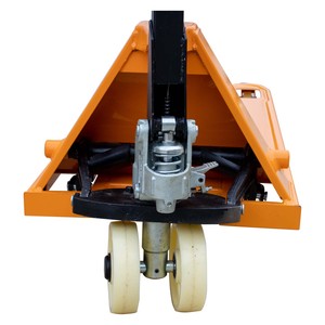 Truk palet tangan Manual 3T dengan tinggi garpu 80-200mm dan roda PU/nilon Tiongkok kapasitas 3000kg - Product Image 6