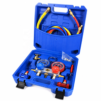 Kit de manomètres professionnels pour réfrigération R134yf, ensemble de manomètres de pression de réfrigérant HVAC