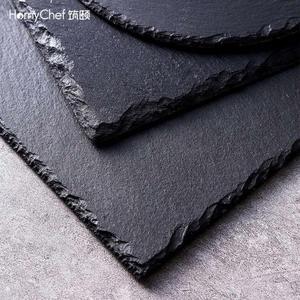 ชุดแผ่นรองแก้วหินชนวนธรรมชาติ - แผ่นรองแก้วทรงกลม สี่เหลี่ยม และรูปหัวใจ พร้อมลวดลายสลัก ทนความร้อน สำหรับใช้ในบ้าน - Product Image 3