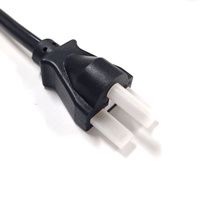 Câble d'alimentation en caoutchouc SJTW standard américain 20A/250V, rallonge Nema 6-15P vers prise AC IEC C13/C7 pour ordinateur