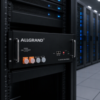 Paket Baterai LiFePO4 48V 100Ah 5KWh dengan Komunikasi RS485 untuk Pusat Data, Telekomunikasi, UPS, dan Penyimpanan Energi