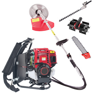 Débroussailleuse multifonctionnelle à dos de haute qualité pour la vente en gros, machine à désherber agricole 4 temps, coupe-herbe à essence - Product Image 3