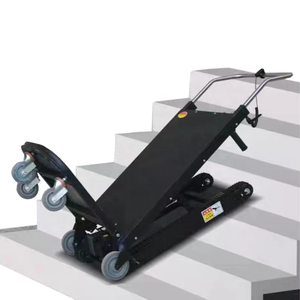 Điện tay nâng lên Powered tay xe tải Cầu Thang leo Crawler hành lý xe đẩy đầy đủ Pallet Pallet stairclimber nền tảng công cụ - Product Image 1