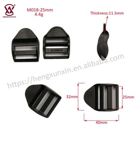 벨트 배낭 캠핑 가방 용 플라스틱 스트랩 조절기 사다리 잠금 25mm 1 인치 장력 버클 - Product Image 4