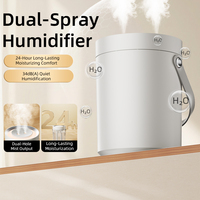 Humidificateur ultrasonique, petit appareil d'air, mini atomiseur à vapeur relaxant, humidificateur ultrasonique DIY, esthétique