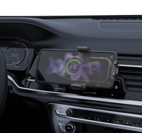 Chargeur de voiture sans fil universel à induction automatique 15W avec capteur intelligent, QC3.0 5V/1A, pour support de téléphone Z Flip, directement de l'usine