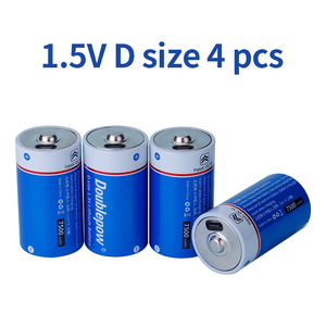 Doublepow 1.5V 7500毫安时锂离子电池USB端口可充电1.5V锂离子电池 - Product Image 5