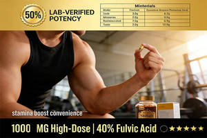 Cápsulas de Shilajit de Venta Caliente, Suplementos Herbales con Extracto de Hongos para Antioxidantes, Inmunidad y Energía - Uso para Adultos - Product Image 5