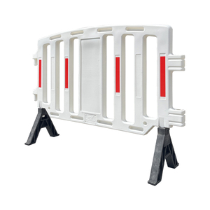 Barrière de sécurité routière réfléchissante prismatique haute intensité en HDPE PVC blanc Shunlu A032 de haute qualité avec protection IP65 - Product Image 4
