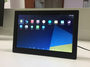 Hot bán <span class=keywords><strong>12.1</strong></span> inch Acrylic hình ảnh kỹ thuật số khung RJ45 PoE Powered Android LCD màn hình quảng cáo video phát lại đồng hồ Wifi - Product Image 2