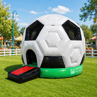 Ballon de football gonflable rebondissant pour trampoline