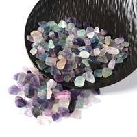 Assortiment de pierres précieuses, éclats de cristal, petites pierres naturelles, éclats de pierres précieuses non percées, galets, pépites, perles 5-12 mm