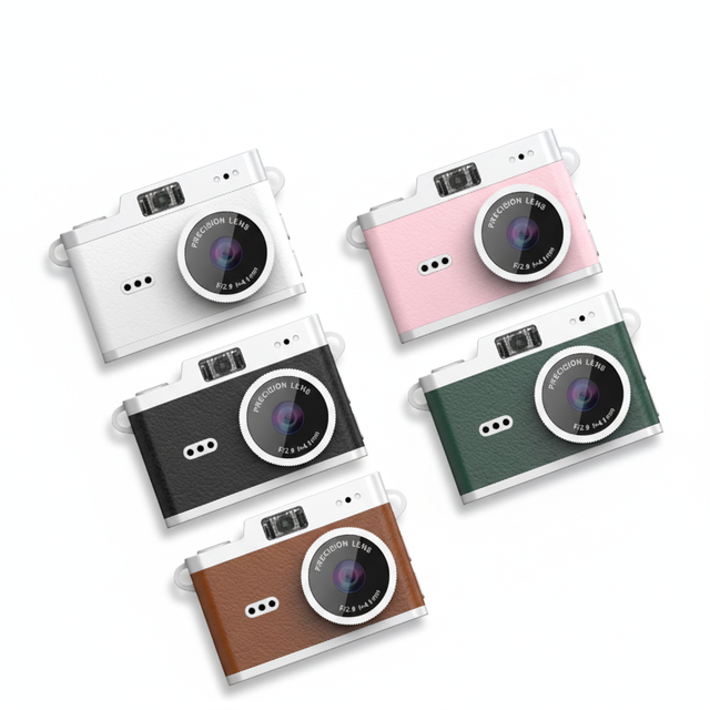 0.96 Inch Kids Mini Thumb Video Camera 200 Mah Rechargeable Battery Ips Screen Keychain Video Camera