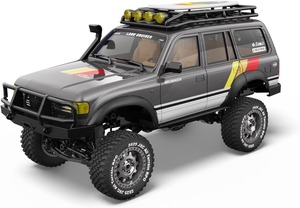 JXC5826 1/12 RC Crawler 4WD sous licence LC80 Land Cruiser Rock Crawler, boîte de vitesses 3 vitesses, éclairage LED, <span class=keywords><strong>camion</strong></span> tout-terrain jouet pour adultes - Product Image 6
