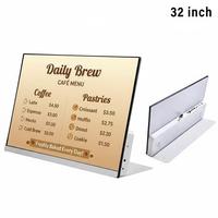 Magasin de détail Affichage LED Écrans publicitaires Menu Lecteur de table LCD pour centre commercial Les restaurants utilisent des ascenseurs-Signalisation numérique